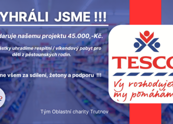 Vyhráli jsme v programu Vy rozhodujete, my pomáháme