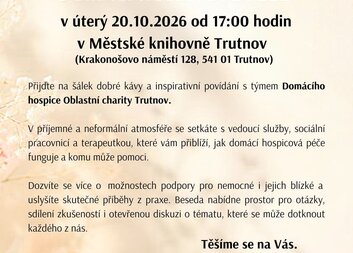 Beseda Domácí hospicové péče 